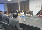 市人力資源和社會保障局翟躍其副局長視察公司